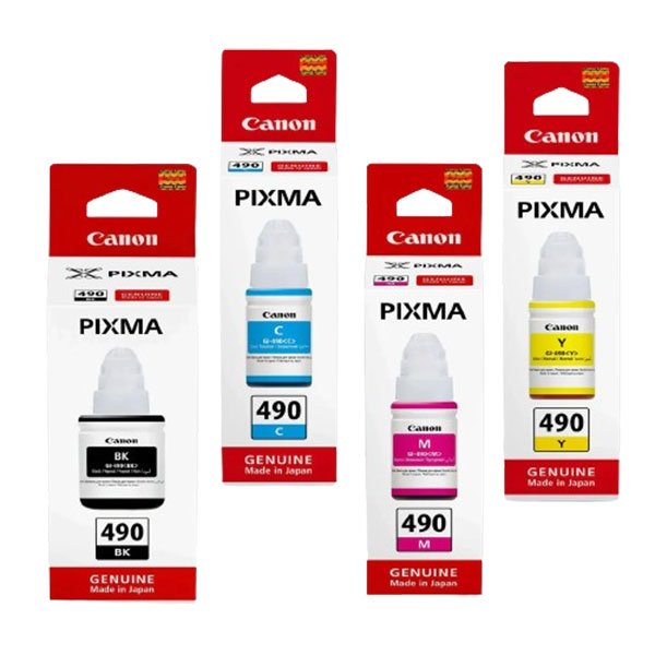 Canon Pixma 490 Ink Bottles