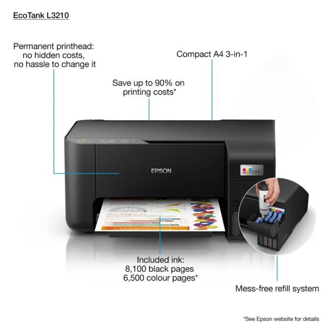Epson EcoTank L3210 Printer